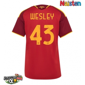 AS Roma Wesley Franca #43 Kotipaita Naisten 2026-27 Lyhythihainen